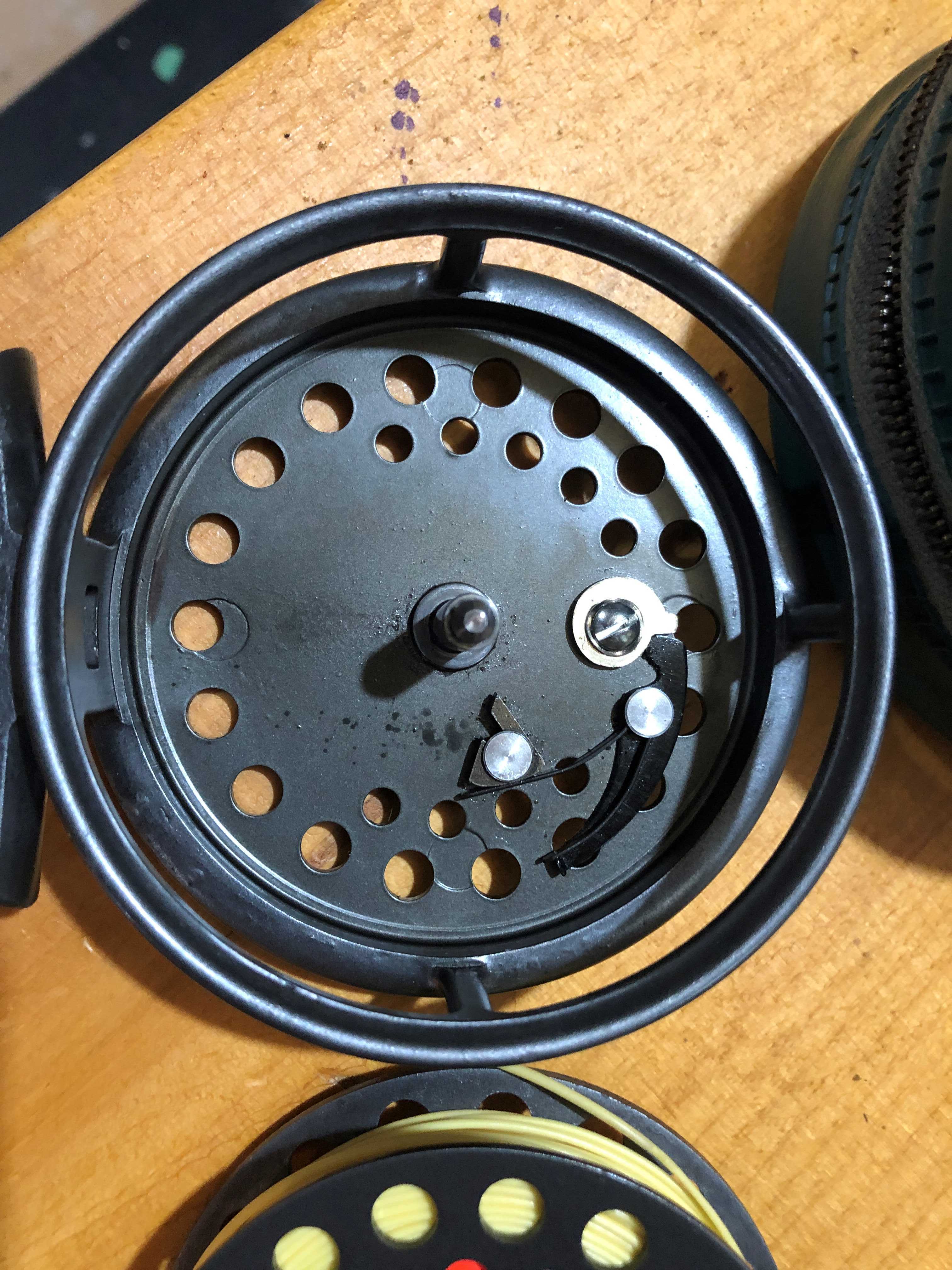 ClickPawl Reels Classic Fly Reels Fiberglass Flyrodders